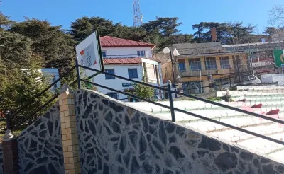 Aménagement d’une placette publique au centre de la commune de Chréa – Wilaya de Blida