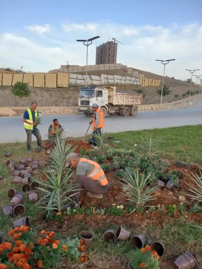 Projet d’aménagement des espaces verts pour l’APC de Sidi Abdellah