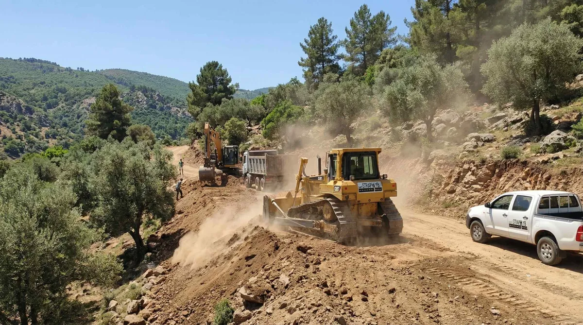 Ouverture de Pistes Tizi-Ouzou