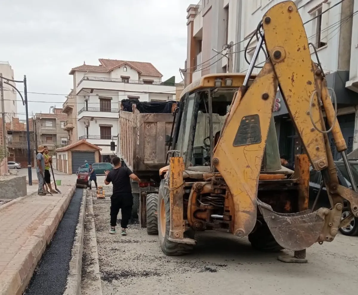 TRAVAUX D’AMENAGEMENT DE LA VOIRIE – LOTISSEMENT DE MIMOUNI 18 VERS MIMOUNI 6