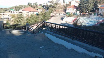 Aménagement d’une placette publique au centre de la commune de Chréa – Wilaya de Blida