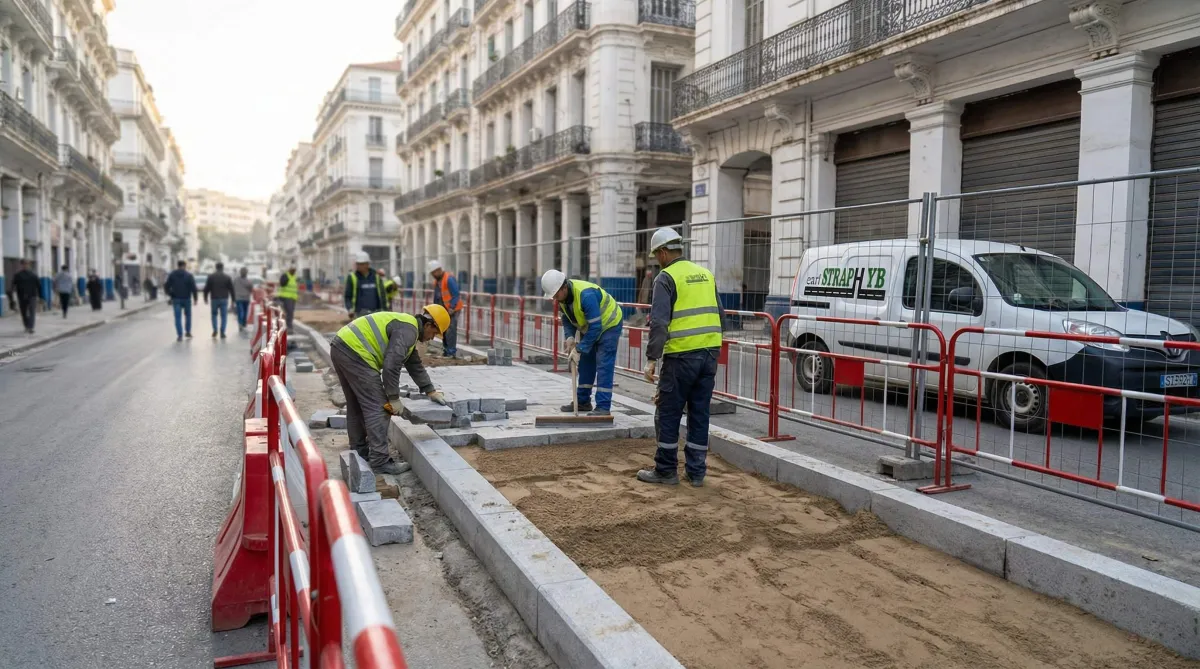 Aménagement Trottoirs Sadji Mustapha